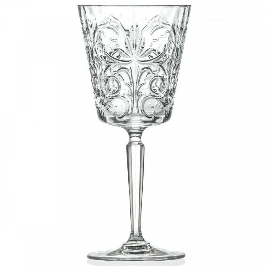RCR Tattoo Weingläser - 268 ml (6er-Set) Glas0598 by RCR Glas color Svart