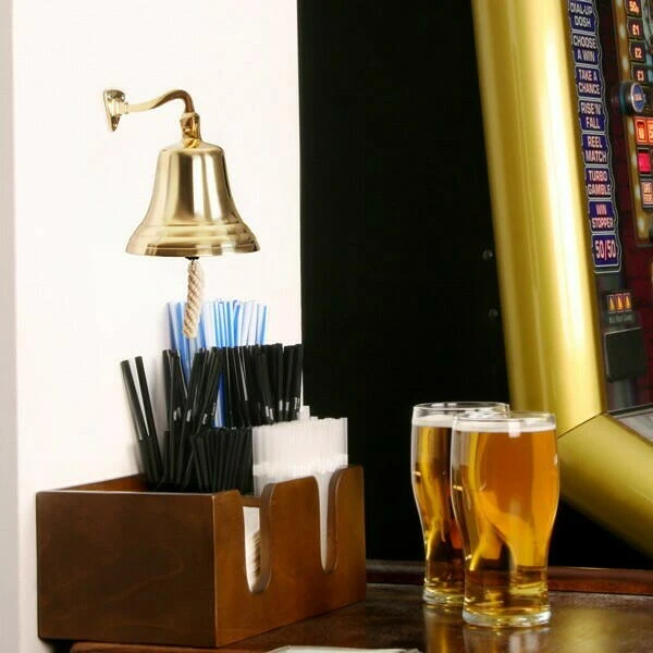 Messingglocke 9 cm 8039DS by Drink color Svart