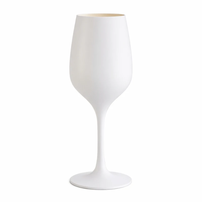 Weinglas Weiß 38 cl - Polycarbonat 300106-WS by GLASS4EVER color Svart