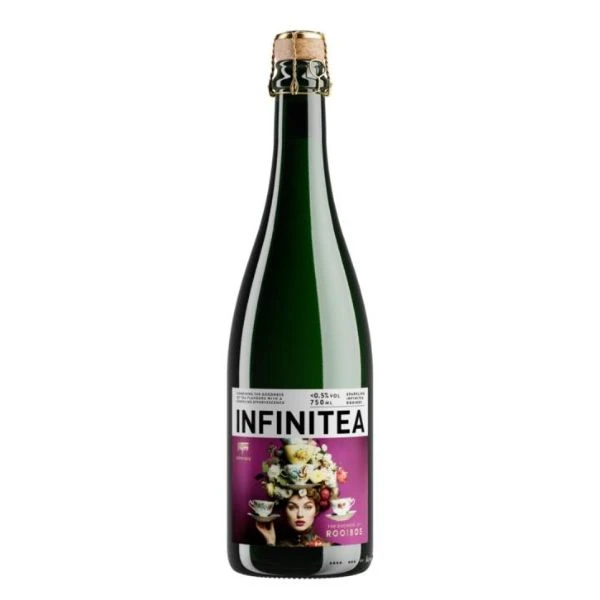 Infinitea Sprudelnder Rooibos-Tee alkoholfrei FL 75 45326000 by Weingut St. Antony color Svart