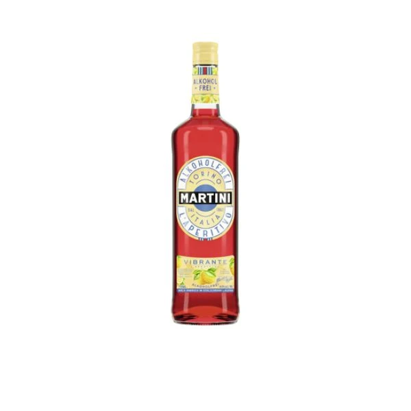 Martini Rosso Vermouth Vibrante Alkoholfrei 75 cl 40152 by MARTINI color Svart