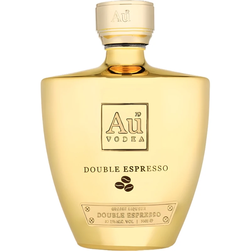 Au Vodka Double Espresso 70 cl 52335 by Au Vodka color Svart
