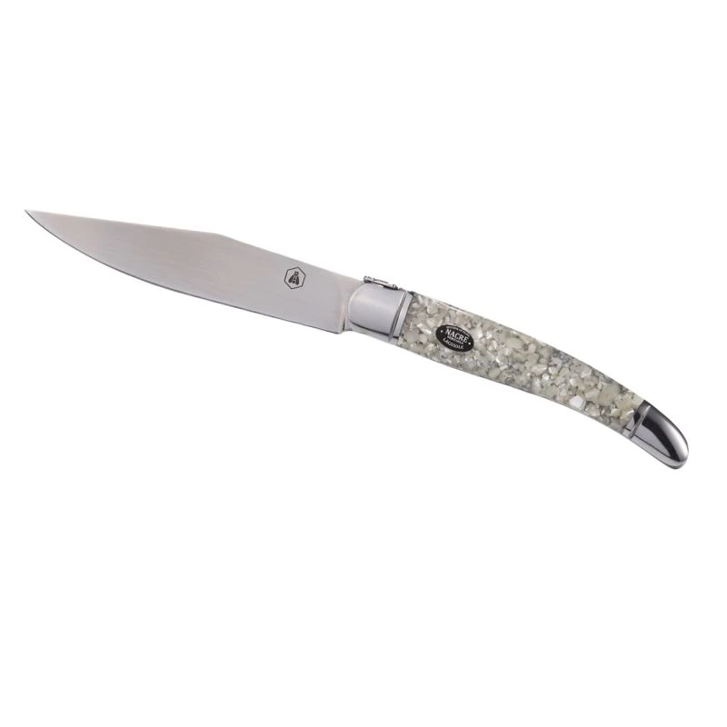 Laguiole Steakmesser in Perlmutt-Optik, 4er-Set 40269069 by Laguiole color Svart