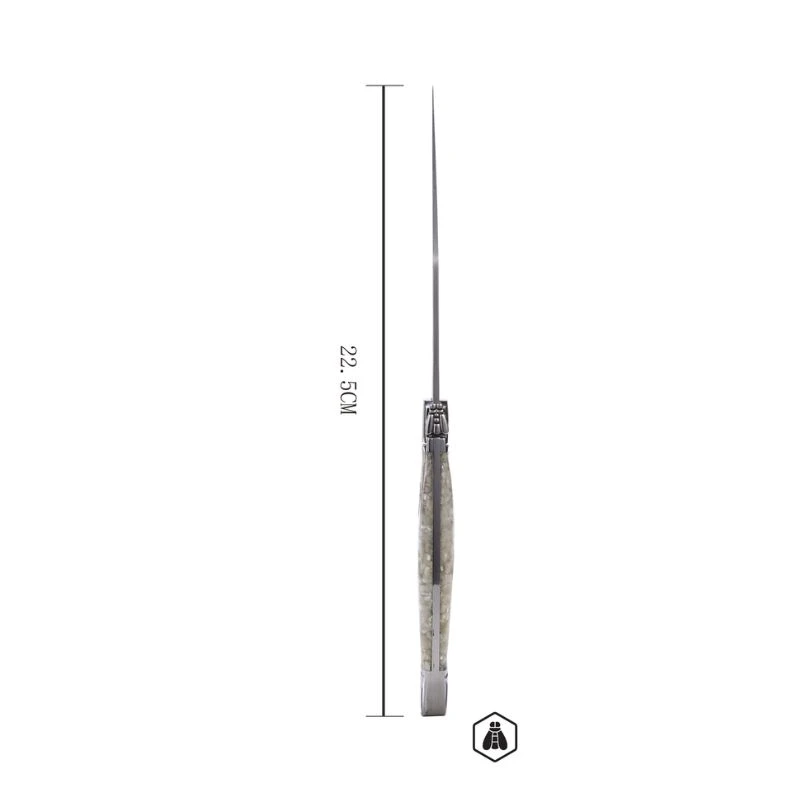 Laguiole Steakmesser in Perlmutt-Optik, 4er-Set 40269069 by Laguiole color Svart