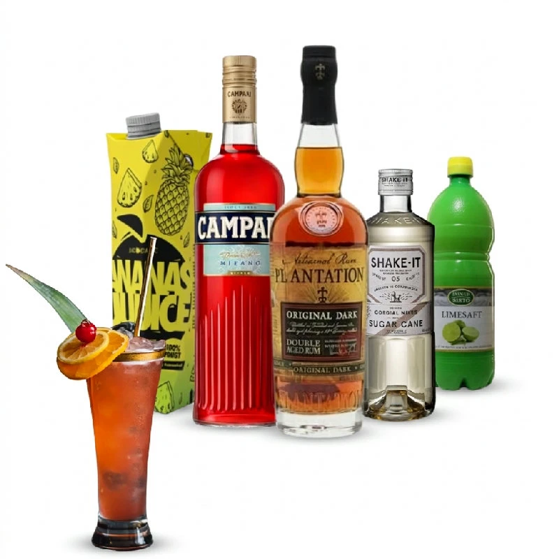 Jungle Bird - Cocktail-Set Bundle60 by Bundle color Svart