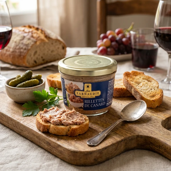Enten-Rillettes 180 g 13233 by Deli Drengene color Svart