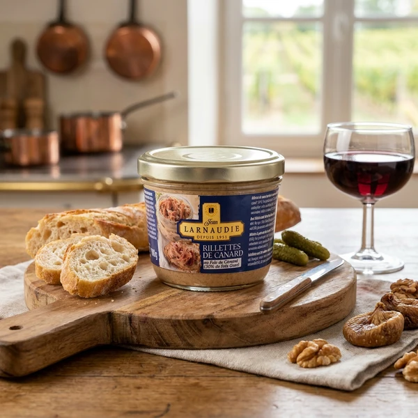 Entenrillette mit Foie Gras 180G 13234 by Deli Drengene color Svart