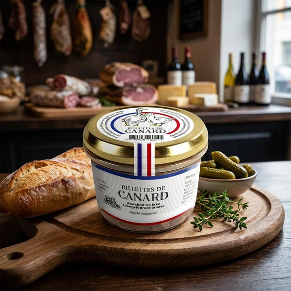 Enten-Rillette DD 180g 15501 by Deli Drengene color Svart