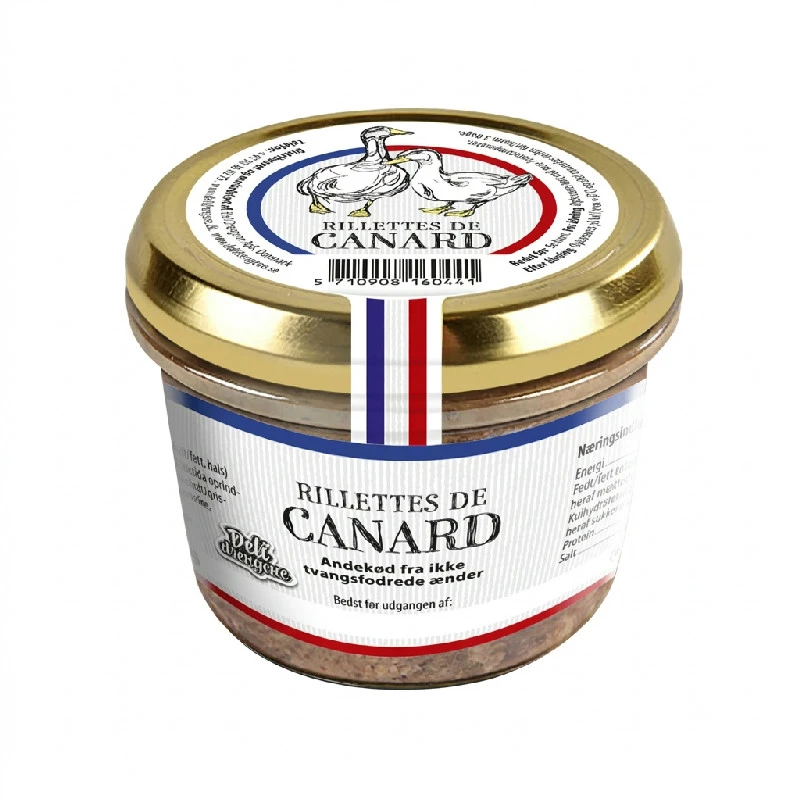 Enten-Rillette DD 180g 15501 by Deli Drengene color Svart