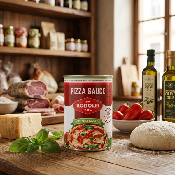 Rodolfi Pizza sauce 400g 2241 by Deli Drengene color Svart