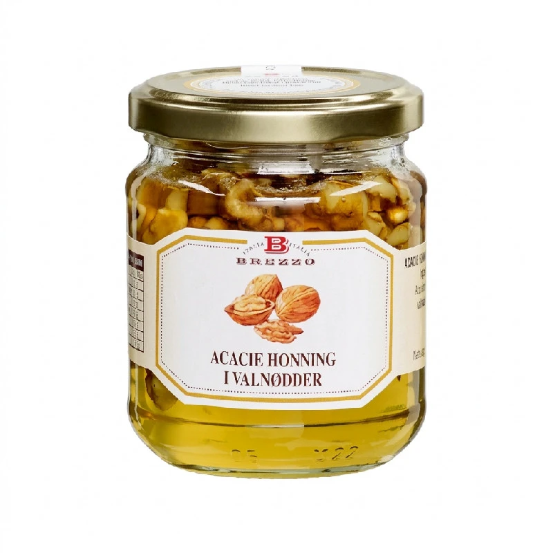Akazienhonig mit Walnüssen 240g 2652 by Deli Drengene color Svart