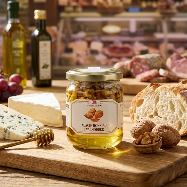 Akazienhonig mit Walnüssen 240g 2652 by Deli Drengene color Svart