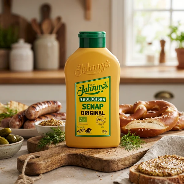 Johnnys Senf Original Bio 500g 3100013 by Deli Drengene color Svart