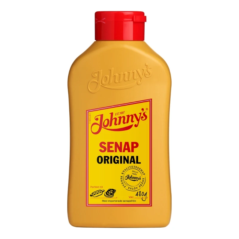 Johnnys Original Senf 480g 3100020 by Deli Drengene color Svart