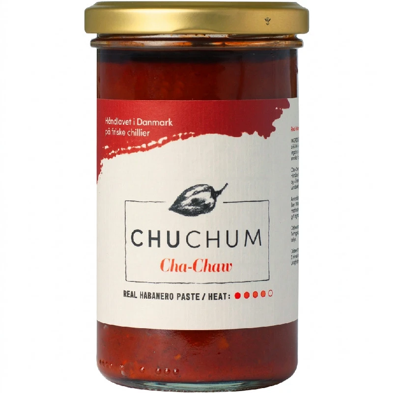 Cha-Chaw Red Habanero Chilli Sauce 270ml 50109DD by Deli Drengene color Svart