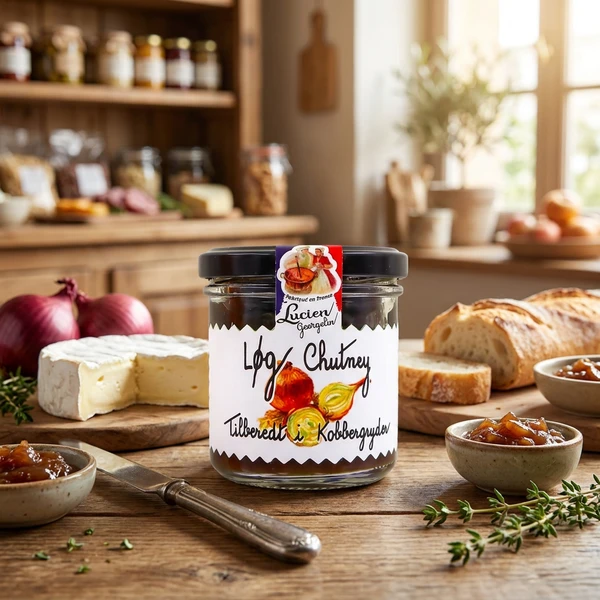 Zwiebel-Chutney 150g 57702 by Deli Drengene color Svart