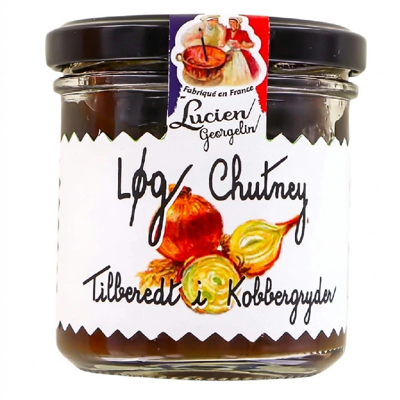 Zwiebel-Chutney 150g 57702 by Deli Drengene color Svart