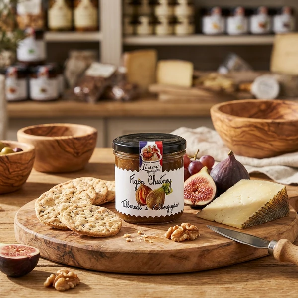 Feigenchutney 150g 57703 by Deli Drengene color Svart