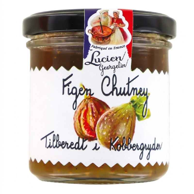 Feigenchutney 150g 57703 by Deli Drengene color Svart