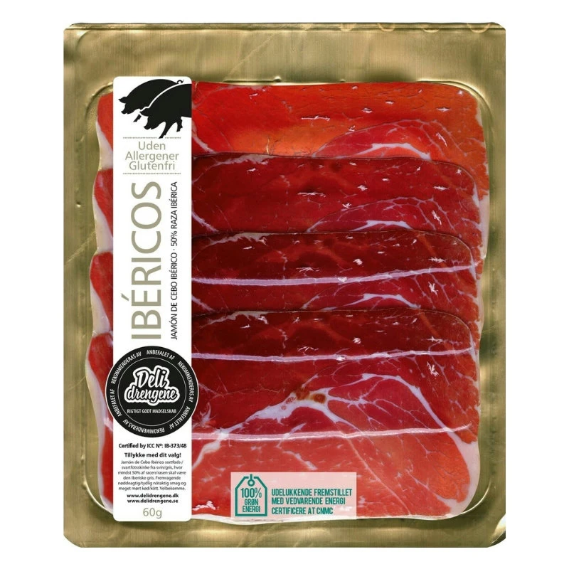 Ibérico-Schinken 60g - Deli Drengene 237 by Deli Drengene color Svart