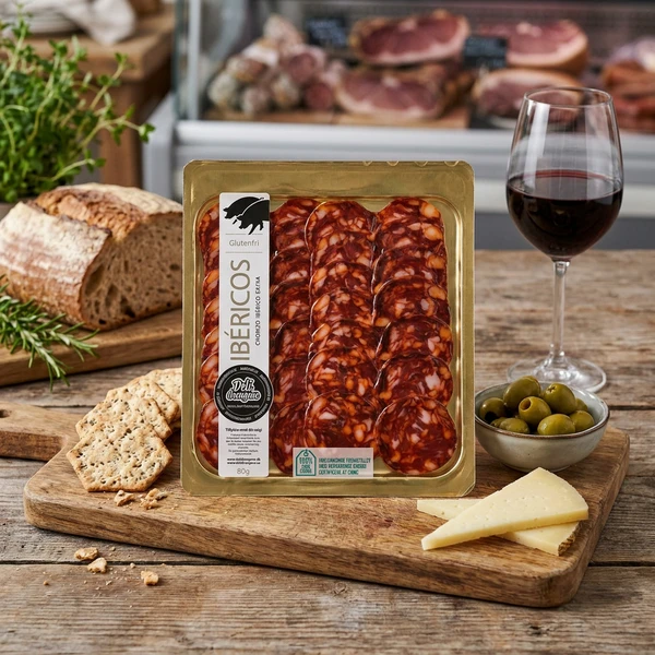 Iberico Chorizo 80g – Deli Drengene 238 by Deli Drengene color Svart
