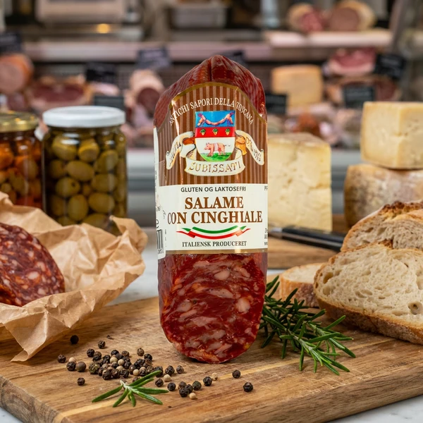 Wildschweinsalami 200g - Deli Drengene 1142 by Deli Drengene color Svart