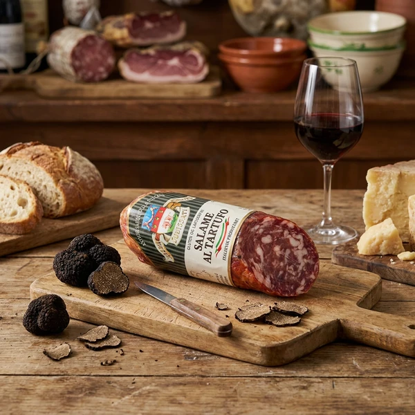 Trüffelsalami 200g - Deli Drengene 1143 by Deli Drengene color Svart