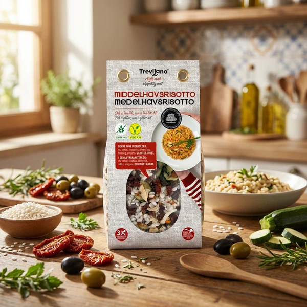 Mediterranean Risotto Beutel 280g - Deli Drengene 62713 by Deli Drengene color Svart