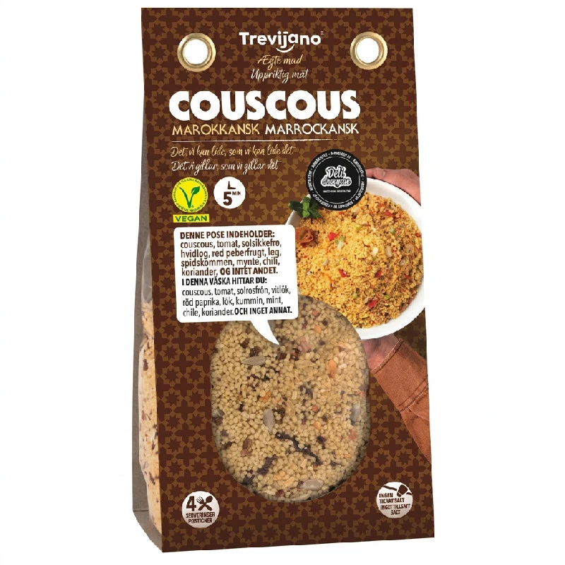 Marokkanischer Couscous mit Gemüse Beutel 300g 62717 by Deli Drengene color Svart