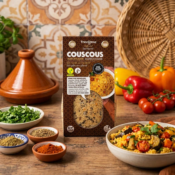 Marokkanischer Couscous mit Gemüse Beutel 300g 62717 by Deli Drengene color Svart