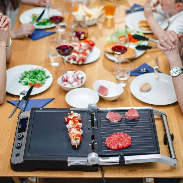 Steba Kontaktgrill Low Fat FG120 STFG120 by Steba color Svart