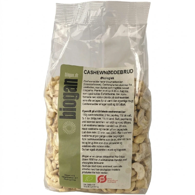 Bio-Cashewbruch 500 g 323679 by BIOGAN color Svart