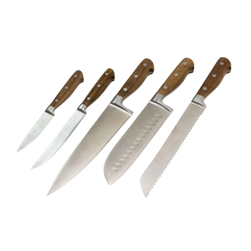 Hâws Santo Küchenhelfer-Set 5-teilig Eiche FSC 30-HSCS5OAK by Hâws Santo color Silver/brun