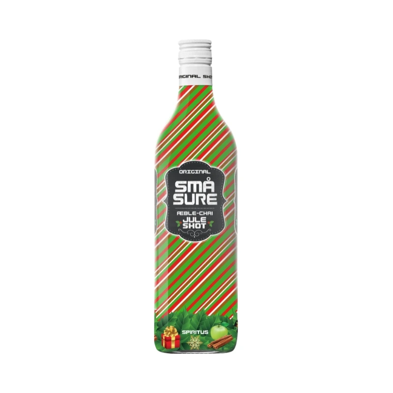 Små Sure Weihnachts-Shot "Apfel-Chai" FL 100 64119 by SMÅ color Svart