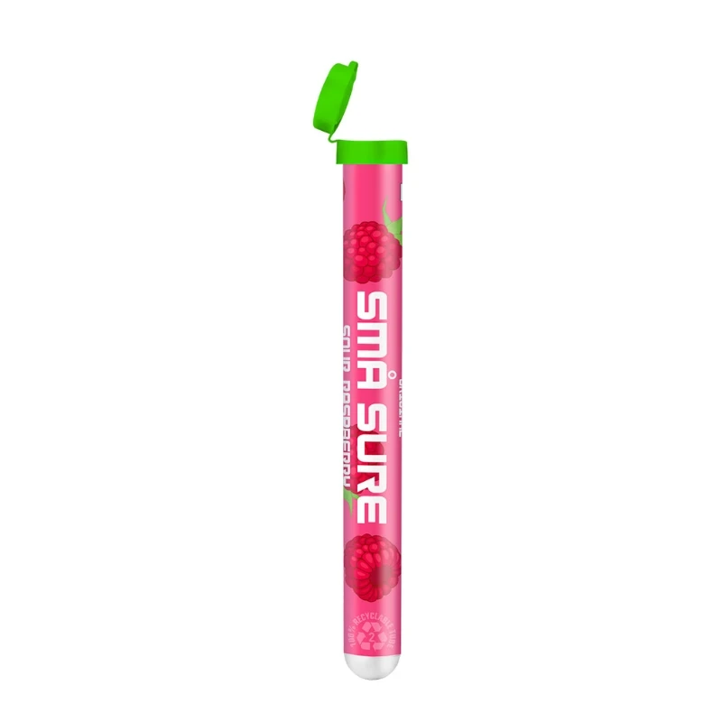 Kleine Sure Himbeere (50x2cl RÖHR) 67063 by SMÅ color Svart