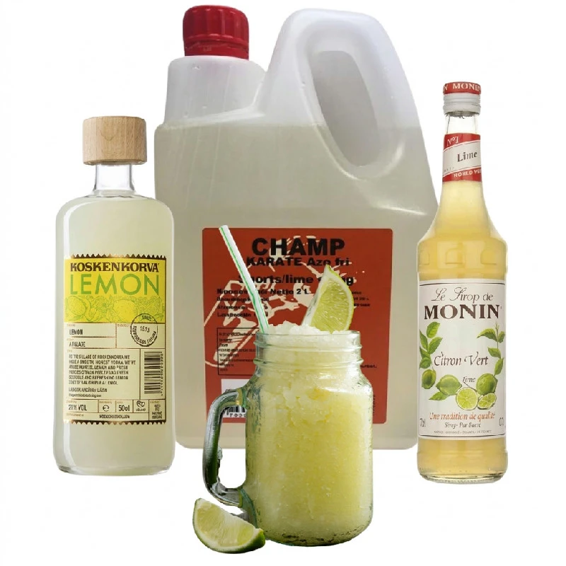 Lemon – Slush Ice Cocktail-Paket Bundle64 by Bundle color Svart