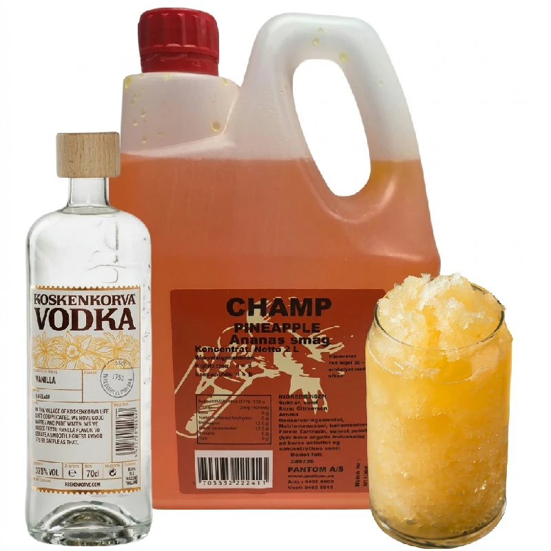 Københavnerstang – Slush Ice Drink-Paket Bundle65 by Bundle color Svart