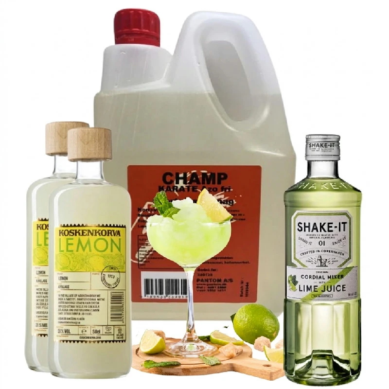 Kæmpe Læske – Slush-Ice-Cocktailpaket Bundle66 by Bundle color Svart