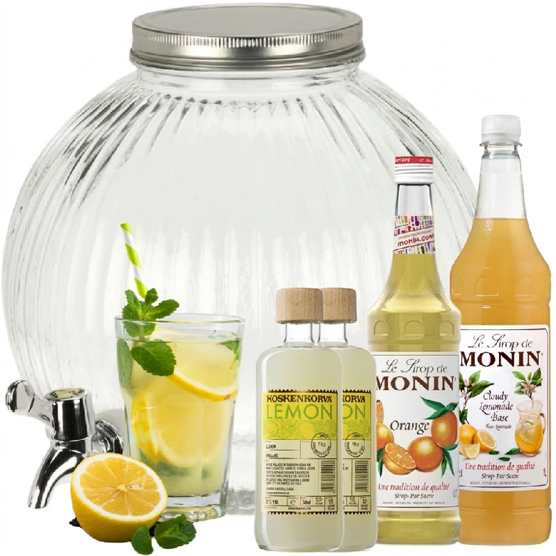 Citrus Sunrise Getränkespender - Cocktail-Paket Bundle71 by Bundle color Svart