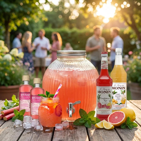 Rhubarb Breeze Dispenser – Cocktail-Set Bundle72 by Bundle color Svart