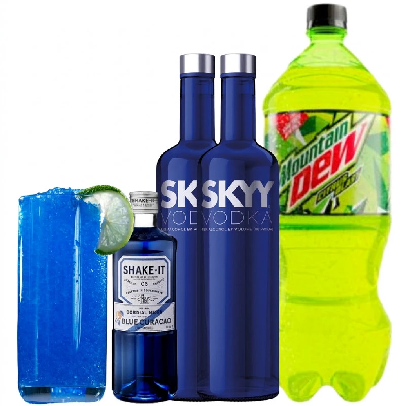 Isbjørn – Slush-Ice-Cocktail-Paket Bundle75 by Bundle color Svart