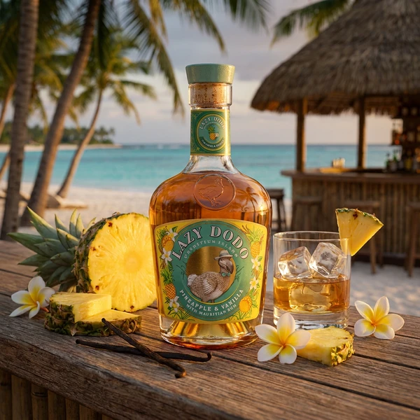 Lazy Dodo Pineapple & Vanilla Rum 70 cl 9203332 by LAZYDODO color Svart