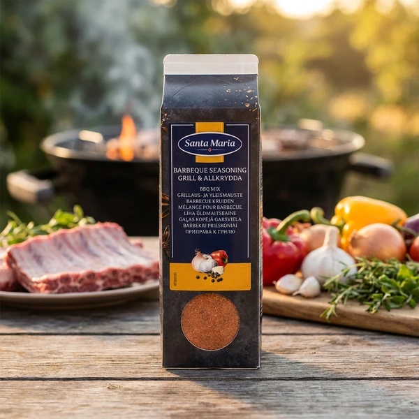 Santa Maria BBQ Mix 610 G 278076 by Santa Maria color Svart
