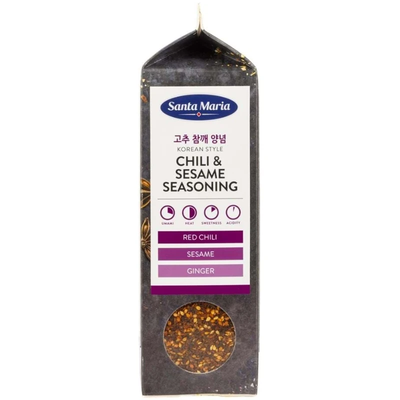 Santa Maria Chili- & Sesam-Gewürzmischung 500 g 363471 by Santa Maria color Svart