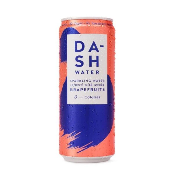 Dash Water Sprudelnd Grapefruit 330 ml. GBDAS0107 by Dash Water color Svart