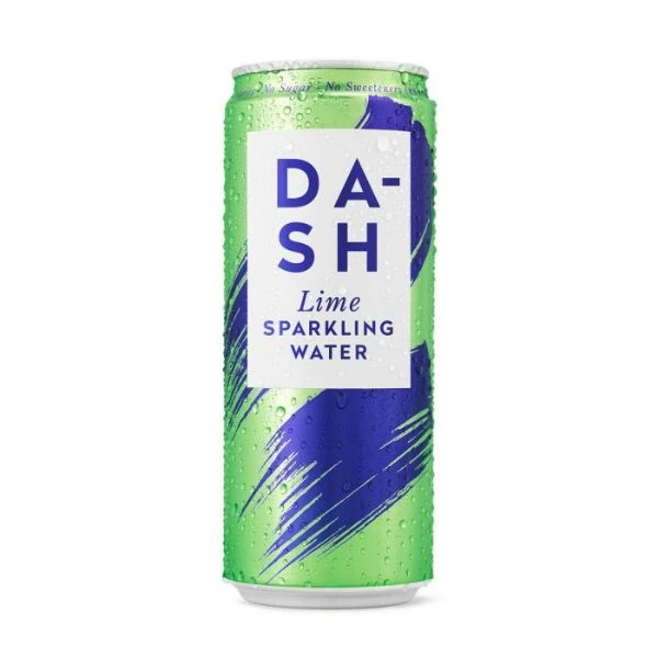 Dash Water Sprudelnd Limette 330 ml. GBDAS0108 by Dash Water color Svart