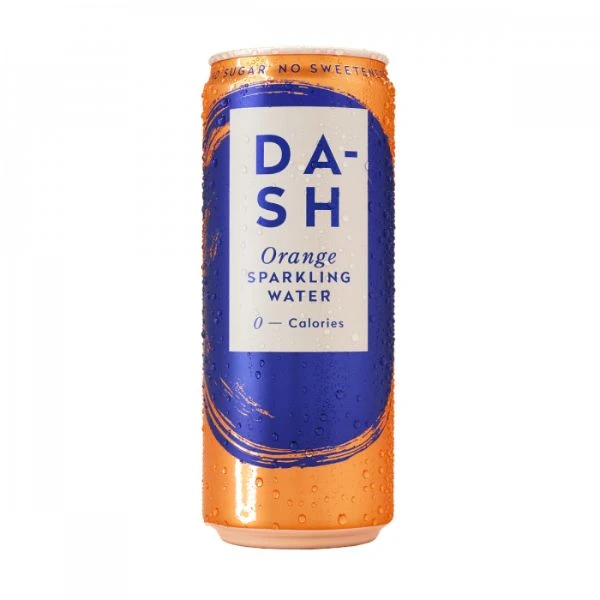 Dash Water Sprudelnd Orange 330 ml. GBDAS0109 by Dash Water color Svart