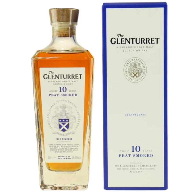 Der Glenturret 10 Jahre alter Peated Release 2023 50102713 by The Glenturret color Svart