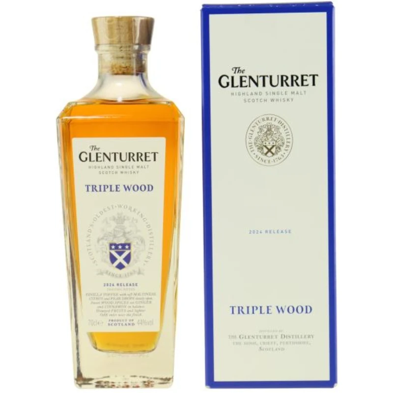 Die Glenturret Triple Wood Release 2024 50102711 by The Glenturret color Svart