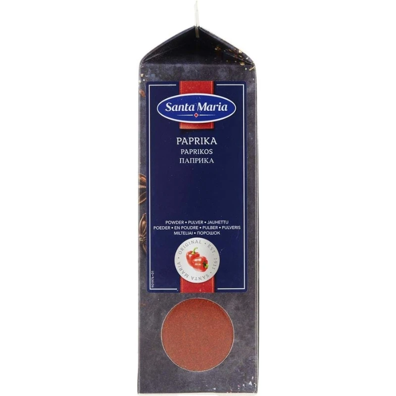 Santa Maria Paprikapulver edelsüß mild 450 g 300142 by Santa Maria color Svart